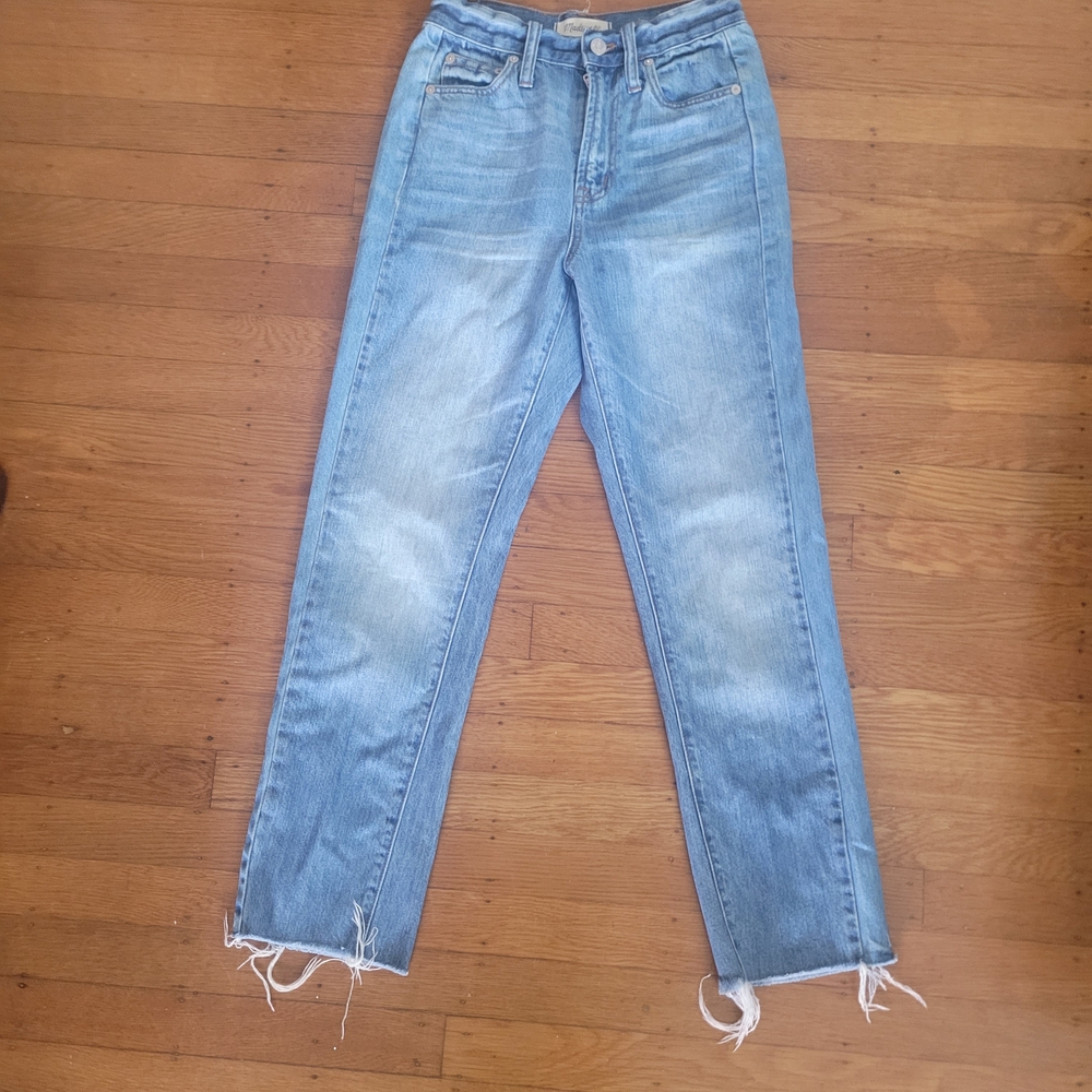 Madewell Light Blue Jeans 23x25 100%cotton